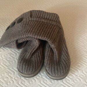 Ugg gray sweater boots, size 7